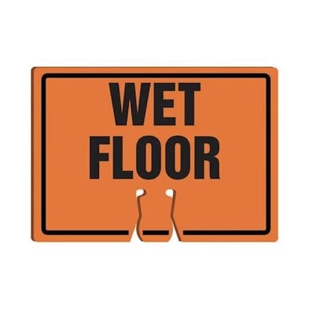 Accuform Traffic Cone Top Warning Sign FBC760